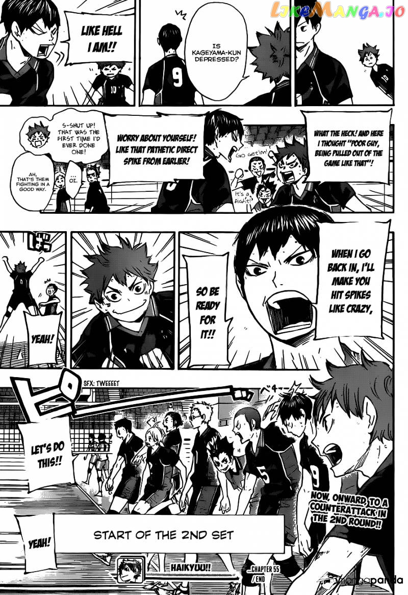 Haikyuu!!, Chapter 55 image 20